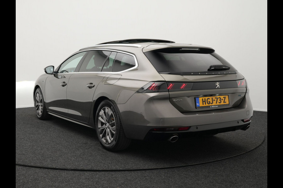 Peugeot 508 SW 1.6 HYbrid Allure 225pk Plug in Hybrid PHEV | Panodak | Adaptive Cruise | Trekhaak af Fabriek | 360 Camera | Focal Premium Audio | Sportstoelen Verwarmd |  Carplay | Navigatie | Sfeerverlichting |