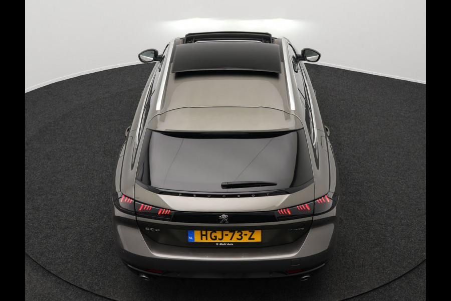 Peugeot 508 SW 1.6 HYbrid Allure 225pk Plug in Hybrid PHEV | Panodak | Adaptive Cruise | Trekhaak af Fabriek | 360 Camera | Focal Premium Audio | Sportstoelen Verwarmd |  Carplay | Navigatie | Sfeerverlichting |