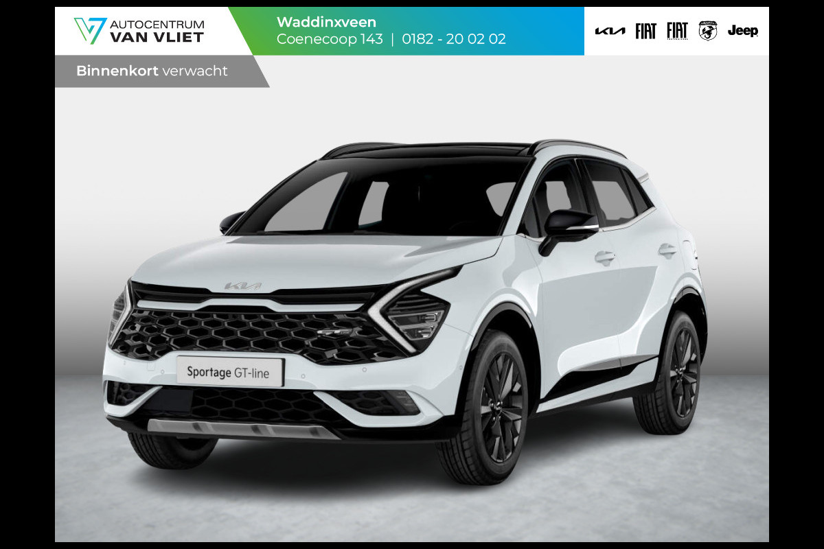 Kia Sportage 1.6 T-GDi Hybrid GT-Line Limited Edition l GT-line exterieur l Navigatie l Keyless go l 18 inch GT velgen l levering Juli l Prijs bij particuliere verkoop incl. inruilpremie Kia Sportage 1.6 T-GDi Hybrid GT-Line Limited Edition l GT-line exterieur l Navigatie l Keyless go l 18 inch GT velgen l levering Juli l Prijs bij particuliere verkoop incl. inruilpremie
