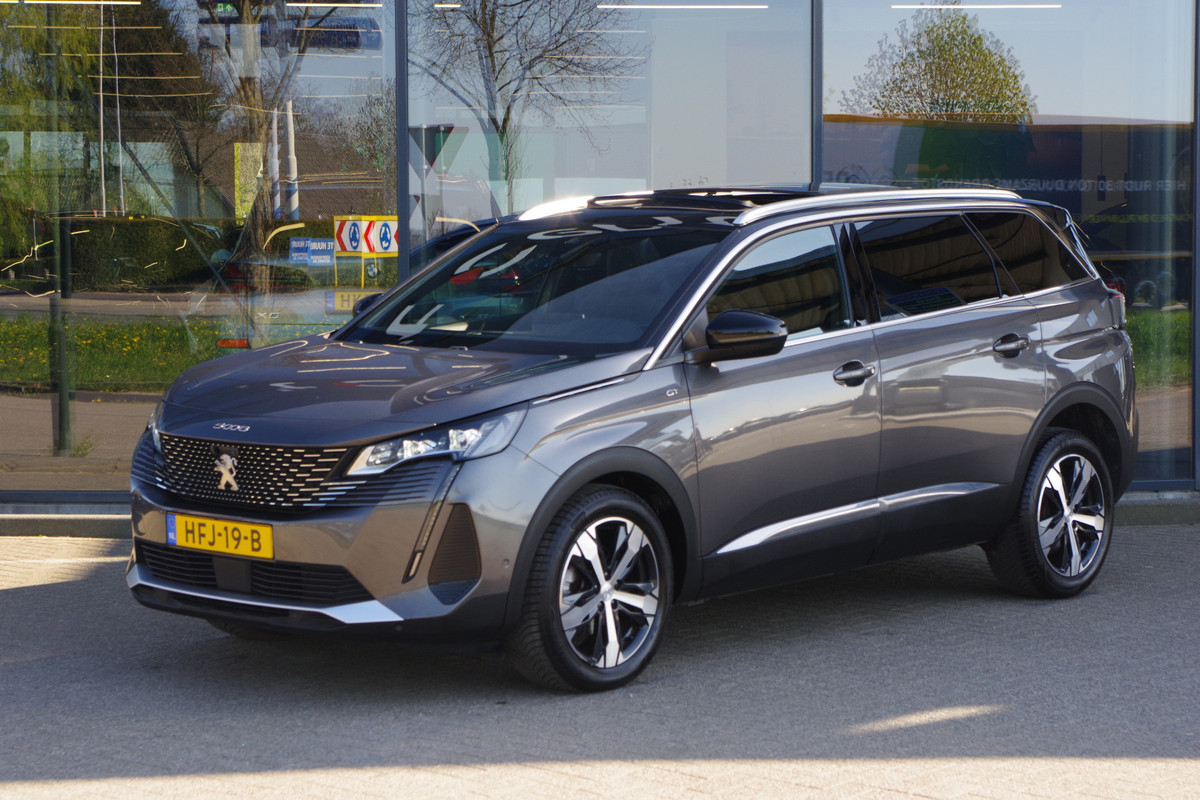 Peugeot 5008 1.2 PureTech 130 PK Automaat GT 7P , Panoramadak, LED, 360 Camera, Focal Sound, Adap. Cruise Control Peugeot 5008 1.2 PureTech 130 PK Automaat GT 7P , Panoramadak, LED, 360 Camera, Focal Sound, Adap. Cruise Control