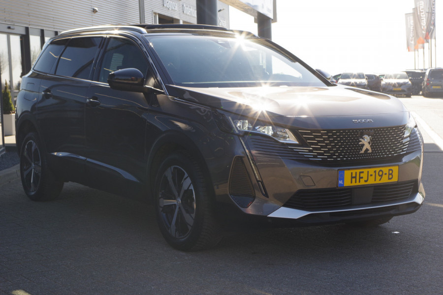Peugeot 5008 1.2 PureTech 130 PK Automaat GT 7P , Panoramadak, LED, 360 Camera, Focal Sound, Adap. Cruise Control