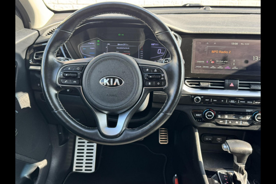 Kia Niro 1.6 GDi Hybrid Pano Schuifdak Cruise control adaptief Parkeersensor v/a Stoel- stuurverwarming