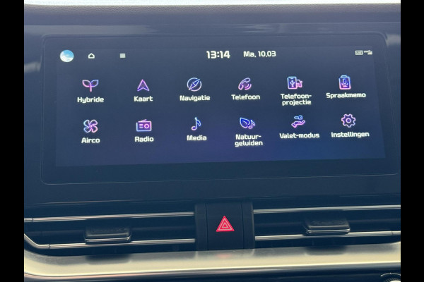 Kia Niro 1.6 GDi Hybrid Pano Schuifdak Cruise control adaptief Parkeersensor v/a Stoel- stuurverwarming