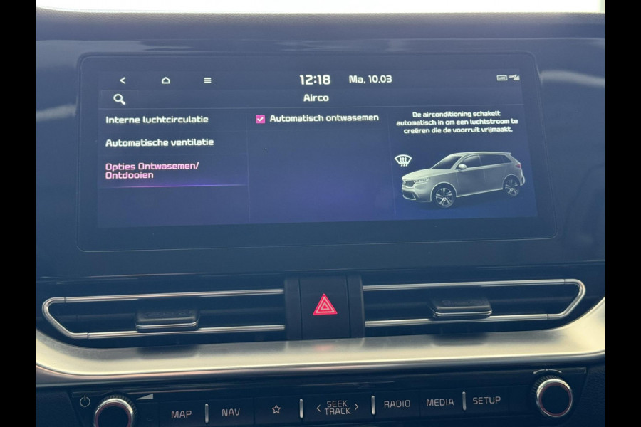 Kia Niro 1.6 GDi Hybrid Pano Schuifdak Cruise control adaptief Parkeersensor v/a Stoel- stuurverwarming