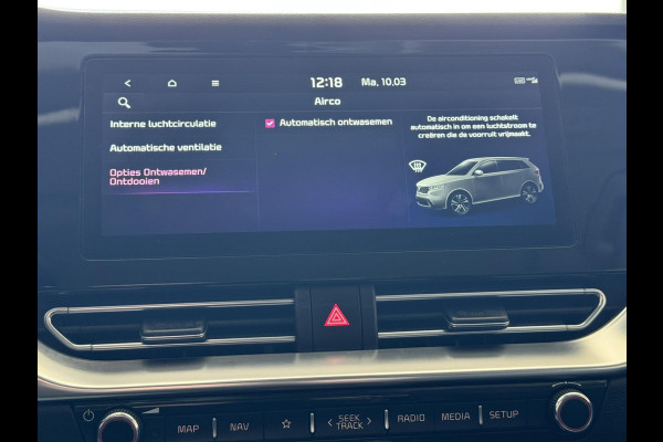 Kia Niro 1.6 GDi Hybrid Pano Schuifdak Cruise control adaptief Parkeersensor v/a Stoel- stuurverwarming