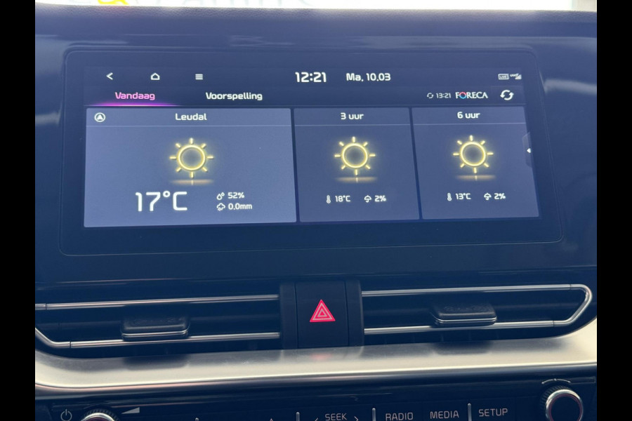 Kia Niro 1.6 GDi Hybrid Pano Schuifdak Cruise control adaptief Parkeersensor v/a Stoel- stuurverwarming