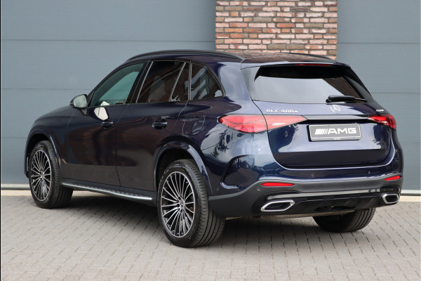 Mercedes-Benz GLC 400e 4MATIC AMG Line Aut9 | Distronic Pro | Memory | Trekhaak | Verwarmd Stuurwiel | Panoramadak | Nightpakket | Camera | Dodehoekassistent |