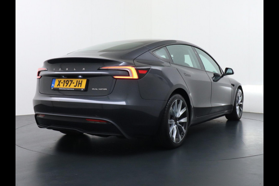 Tesla Model 3 Long Range AWD 78 kWh AUTOPILOT | LEDER | RIJKLAAR INCL. TESLA GARANTIE T/M 12-2027 | ORIG. NL. NAP KM.
