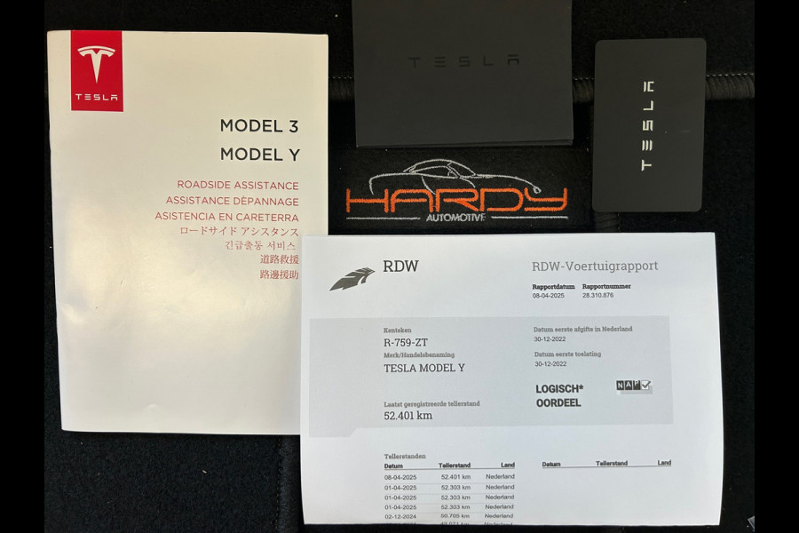 Tesla Model Y RWD 58 kWh 96% SOH Trekhaak Autopilot 1e EIG Rijklaarpijs!