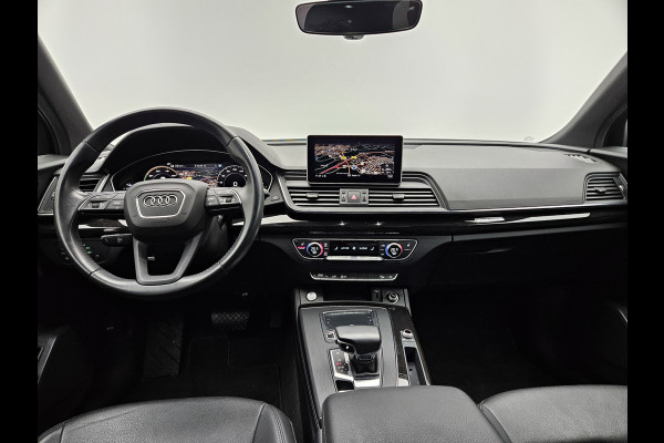 Audi Q5 50 TFSI e Quattro S-Line Plug in Hybrid PHEV | Virtual Cockpit | Carplay | Leder | Sportstoelen Verwarmd | Climate Control | Navigatie | Led |