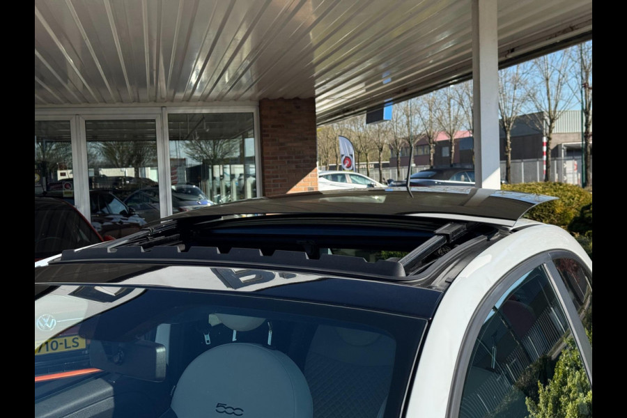 Fiat 500 1.0 Hybrid Dolcevita | Pano/Schuifdak, Leder, Cruise, PDC, Airco, Carplay/Android | NAP |