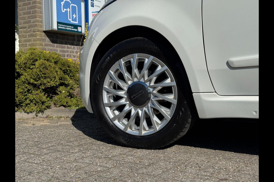 Fiat 500 1.0 Hybrid Dolcevita | Pano/Schuifdak, Leder, Cruise, PDC, Airco, Carplay/Android | NAP |