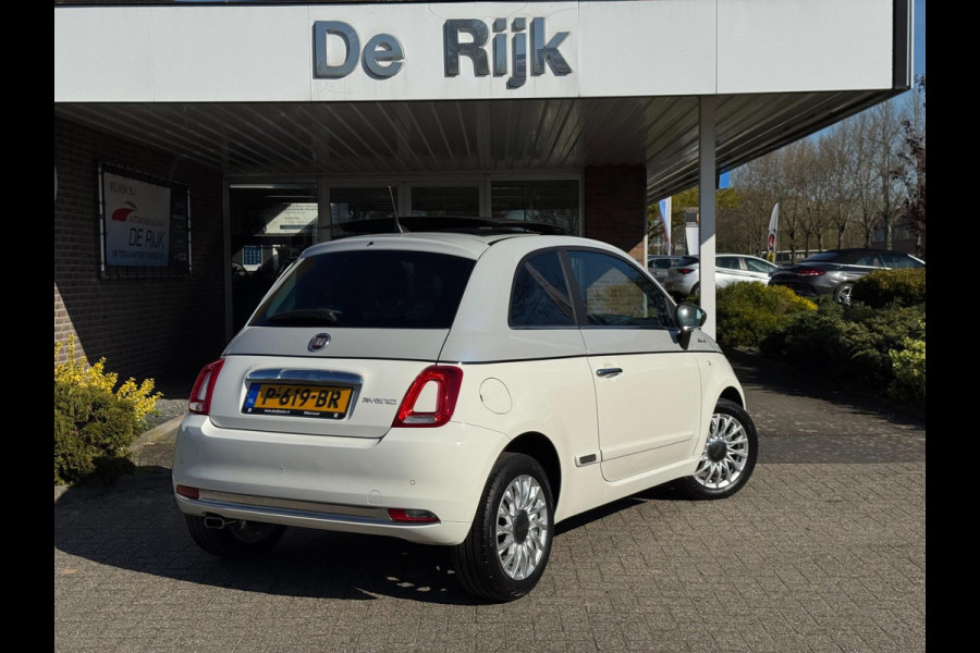 Fiat 500 1.0 Hybrid Dolcevita | Pano/Schuifdak, Leder, Cruise, PDC, Airco, Carplay/Android | NAP |