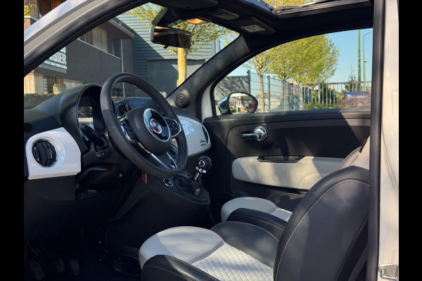 Fiat 500 1.0 Hybrid Dolcevita | Pano/Schuifdak, Leder, Cruise, PDC, Airco, Carplay/Android | NAP |