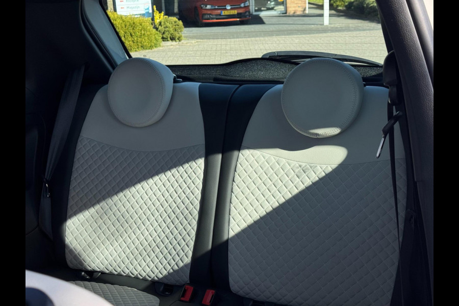 Fiat 500 1.0 Hybrid Dolcevita | Pano/Schuifdak, Leder, Cruise, PDC, Airco, Carplay/Android | NAP |