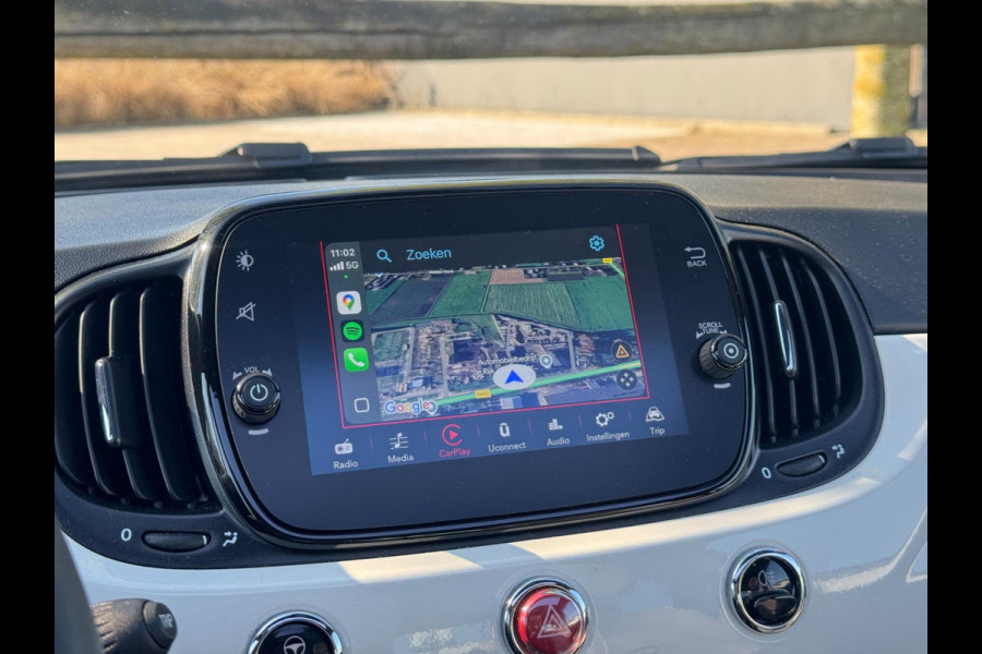 Fiat 500 1.0 Hybrid Dolcevita | Pano/Schuifdak, Leder, Cruise, PDC, Airco, Carplay/Android | NAP |