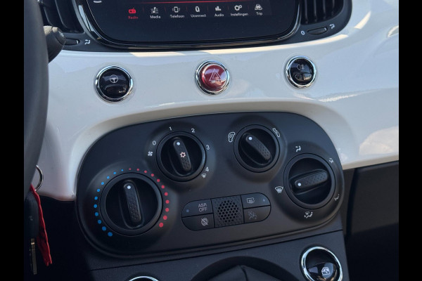 Fiat 500 1.0 Hybrid Dolcevita | Pano/Schuifdak, Leder, Cruise, PDC, Airco, Carplay/Android | NAP |