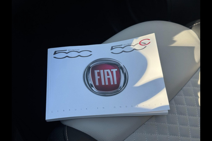 Fiat 500 1.0 Hybrid Dolcevita | Pano/Schuifdak, Leder, Cruise, PDC, Airco, Carplay/Android | NAP |