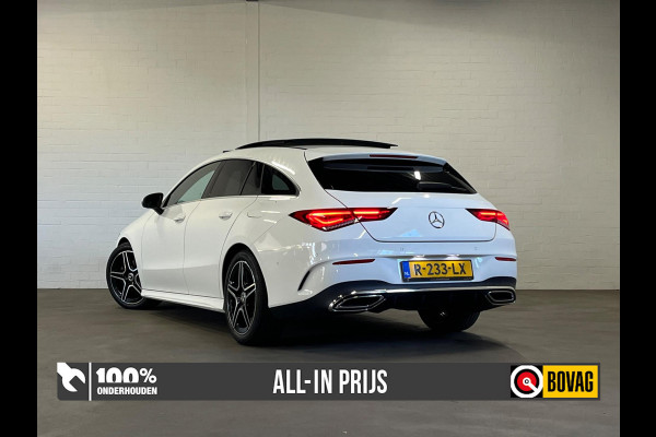 Mercedes-Benz CLA-Klasse Shooting Brake 180 AMG Open dak | Trekhaak | WideScreen | Cruise & Climate c. | Stoelverwarming