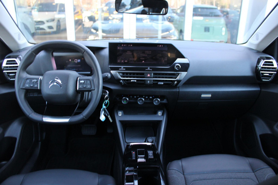 Citroën Ë-C4 FEEL PACK 136PK 50 kWh | ACHTERUITRIJ CAMERA | NAVIGATIE | APPLE CARPLAY/ANDROID AUTO | LED KOPLAMPEN | CLIMATE CONTROL | CRUISE CONTROL | 18" LICHTMETALEN VELGEN | DAB+ RADIO |