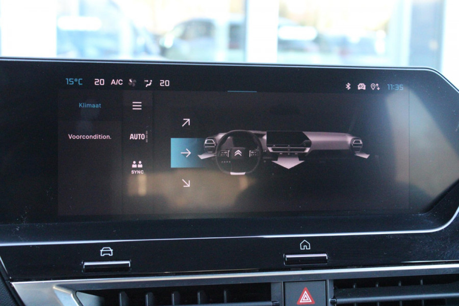 Citroën Ë-C4 FEEL PACK 136PK 50 kWh | ACHTERUITRIJ CAMERA | NAVIGATIE | APPLE CARPLAY/ANDROID AUTO | LED KOPLAMPEN | CLIMATE CONTROL | CRUISE CONTROL | 18" LICHTMETALEN VELGEN | DAB+ RADIO |