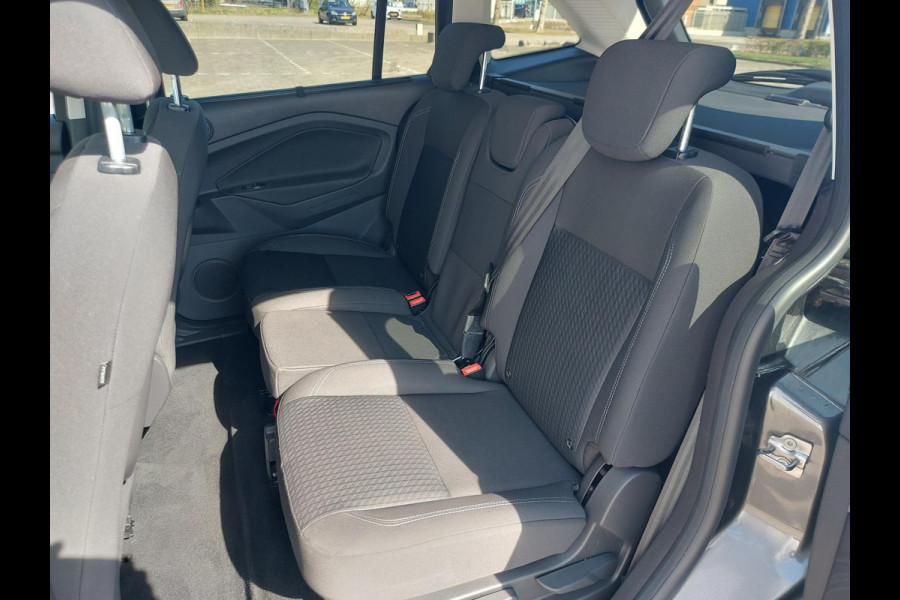 Ford Grand C-Max 1.0 Titanium, airco,cruise,navigatie/camera,stoel/stuurverwarming,voorruit verwarmd,parkeersensoren,