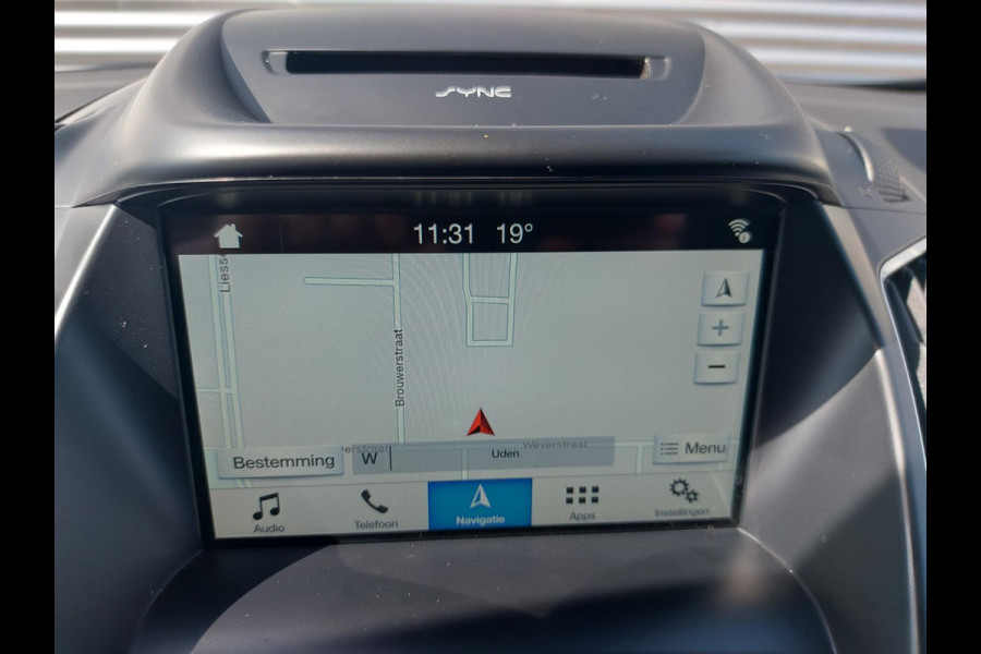 Ford Grand C-Max 1.0 Titanium, airco,cruise,navigatie/camera,stoel/stuurverwarming,voorruit verwarmd,parkeersensoren,