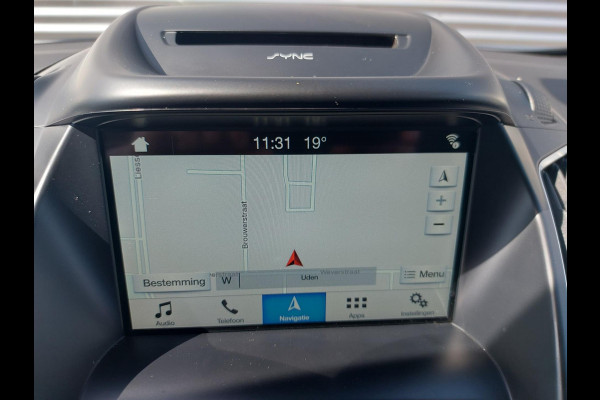 Ford Grand C-Max 1.0 Titanium, airco,cruise,navigatie/camera,stoel/stuurverwarming,voorruit verwarmd,parkeersensoren,
