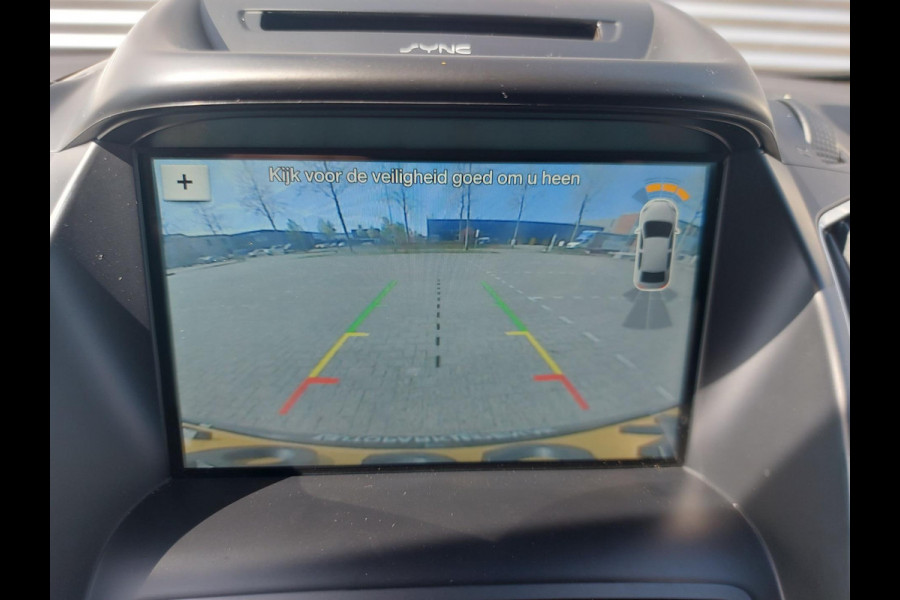 Ford Grand C-Max 1.0 Titanium, airco,cruise,navigatie/camera,stoel/stuurverwarming,voorruit verwarmd,parkeersensoren,