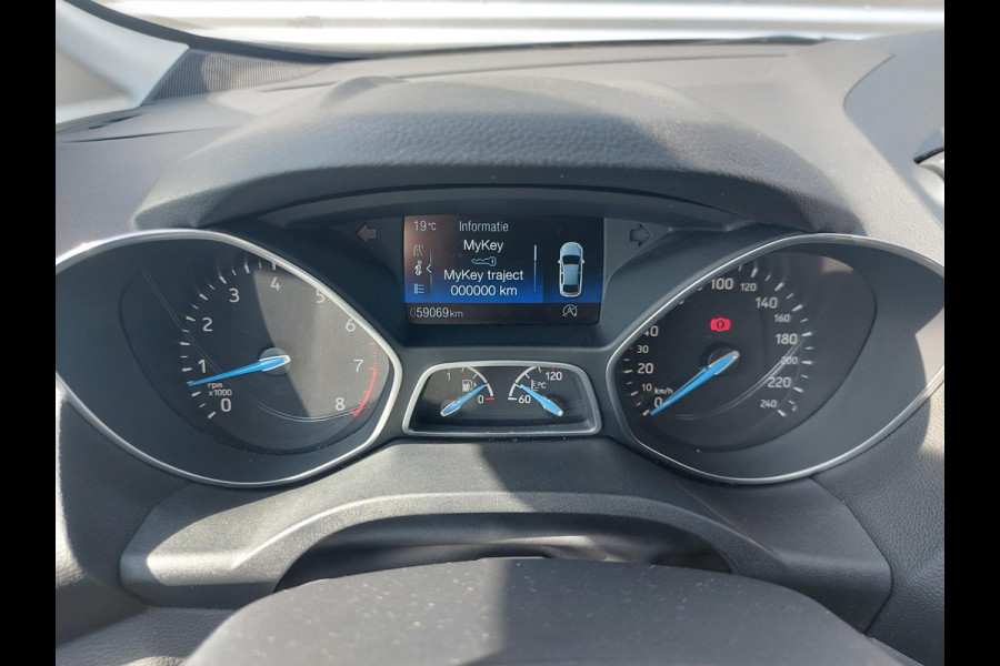 Ford Grand C-Max 1.0 Titanium, airco,cruise,navigatie/camera,stoel/stuurverwarming,voorruit verwarmd,parkeersensoren,