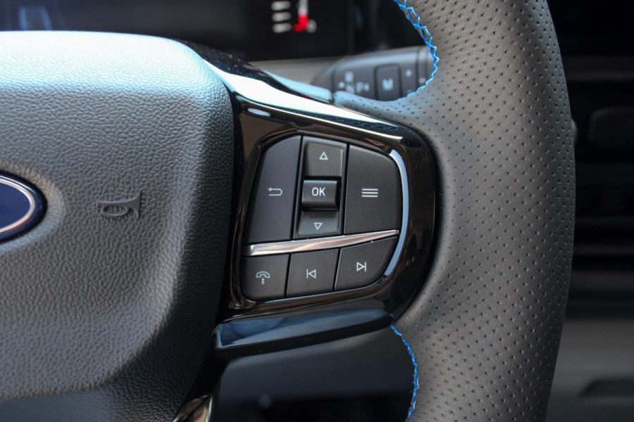 Ford Transit Custom 320 2.0 TDCI L2H1 MS-RT AWD Digital Aqua Blue | Dubbele zijschuifdeur | Inklapbare trekhaak | Navigatie systeem | Centrale dubbele vergrendeling | AGM accu | Handmatige regeneratie roetfilter | Centrale dubbele vergrendeling |  Wis/was achter | Vehicle Integration System
