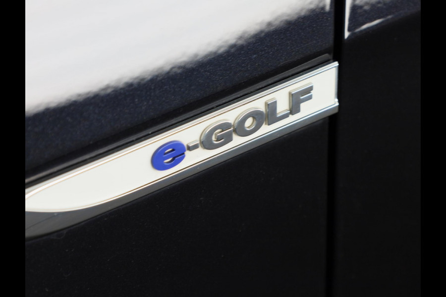Volkswagen e-Golf E-DITION 136 PK Automaat | Navigatie | Warmtepomp | Parkeersensoren | Adaptieve cruise control | LED koplampen |