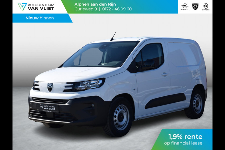 Peugeot e-Partner L1 136PK | 1,9% rente | camera | Climate control | Apple Carplay | rijklaarprijs