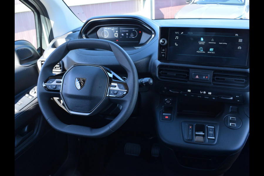 Peugeot e-Partner L1 136PK | 1,9% rente | camera | Climate control | Apple Carplay | rijklaarprijs