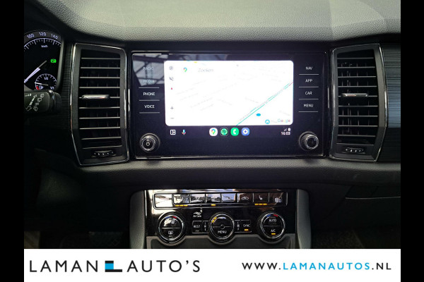 Škoda Kodiaq 1.5 TSI 150pk DSG Limited Business Edition 7P Aut. | Open dak Halfleder CarPlay Trekhaak Canton ECC Navi LED ACC 19" LMV Camera