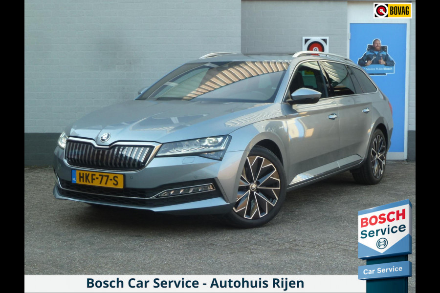 Škoda Superb Combi 1.4 TSI iV Laurin & Klement|Panodak|Leder|Memory|Matrix-LED|Virtual-Cockpit|Stoel/Stuurverwarming|Trekhaak