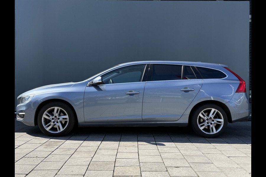 Volvo V60 BWJ 2017 | 2.0 T3 153PK Nordic+ | LEER | NAVI | TREKHAAK | CLIMA| STOELVERW | CRUISE | PRIVACY GLASS