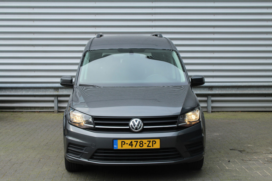 Volkswagen Caddy Maxi 1.4 TSI 126pk Trendline DSG7 7p Clima Cruise Navi Leder 17"LMV Dakreling Trekhaak 1350kg
