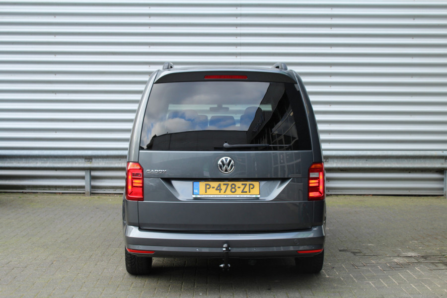 Volkswagen Caddy Maxi 1.4 TSI 126pk Trendline DSG7 7p Clima Cruise Navi Leder 17"LMV Dakreling Trekhaak 1350kg