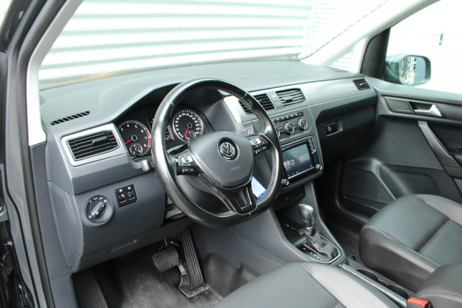 Volkswagen Caddy Maxi 1.4 TSI 126pk Trendline DSG7 7p Clima Cruise Navi Leder 17"LMV Dakreling Trekhaak 1350kg