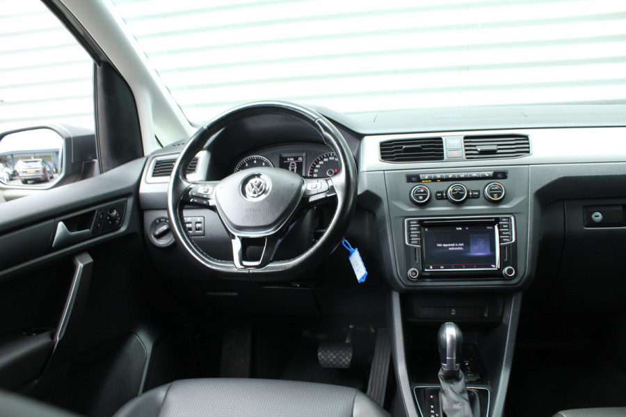 Volkswagen Caddy Maxi 1.4 TSI 126pk Trendline DSG7 7p Clima Cruise Navi Leder 17"LMV Dakreling Trekhaak 1350kg