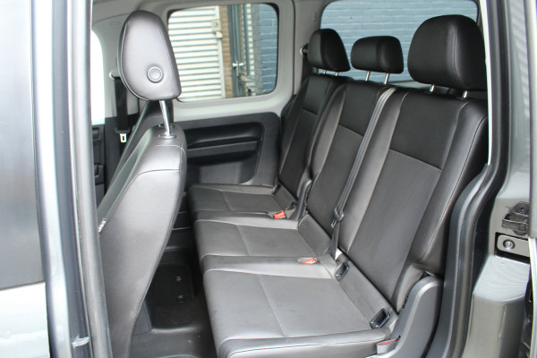 Volkswagen Caddy Maxi 1.4 TSI 126pk Trendline DSG7 7p Clima Cruise Navi Leder 17"LMV Dakreling Trekhaak 1350kg