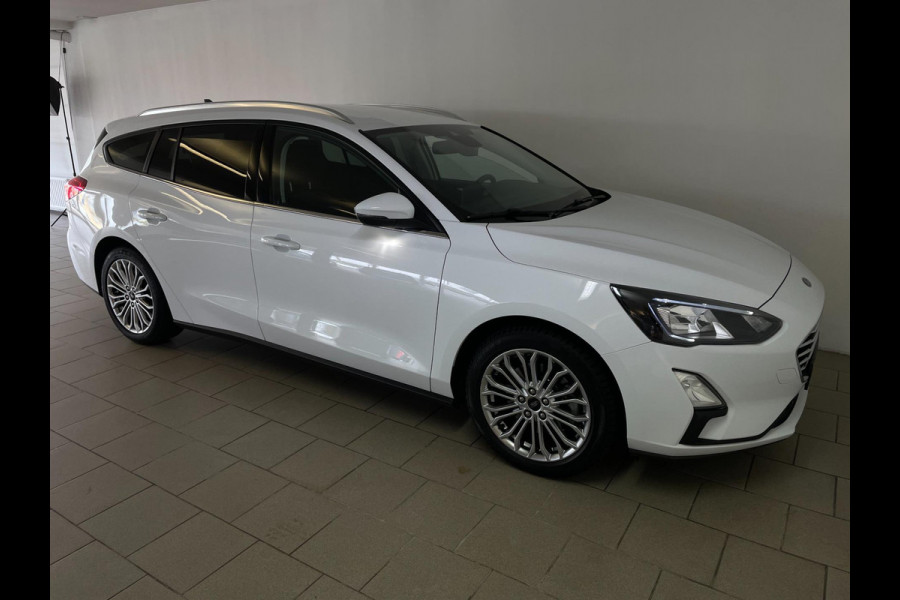 Ford FOCUS Wagon 1.0 EcoBoost Titanium X Business AUTOMAAT AIRCO NAVI CRUISE BLUETOOTH STRVERW STLVERW PRIVACYGLAS NIEUWSTAAT