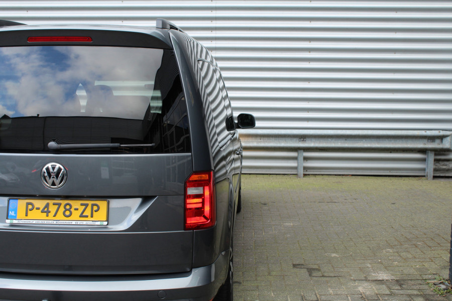 Volkswagen Caddy Maxi 1.4 TSI 126pk Trendline DSG7 7p Clima Cruise Navi Leder 17"LMV Dakreling Trekhaak 1350kg