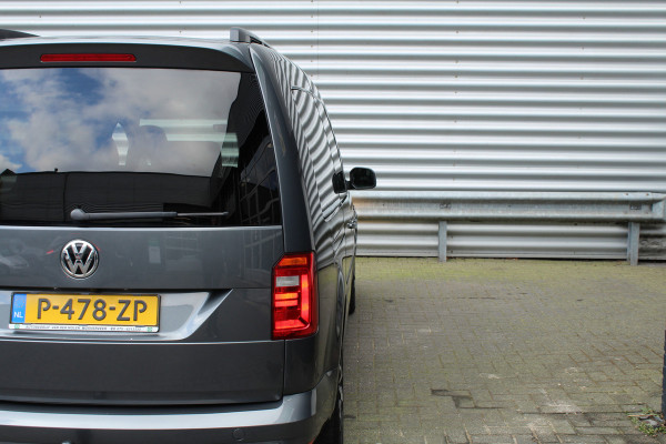 Volkswagen Caddy Maxi 1.4 TSI 126pk Trendline DSG7 7p Clima Cruise Navi Leder 17"LMV Dakreling Trekhaak 1350kg