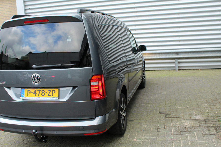 Volkswagen Caddy Maxi 1.4 TSI 126pk Trendline DSG7 7p Clima Cruise Navi Leder 17"LMV Dakreling Trekhaak 1350kg
