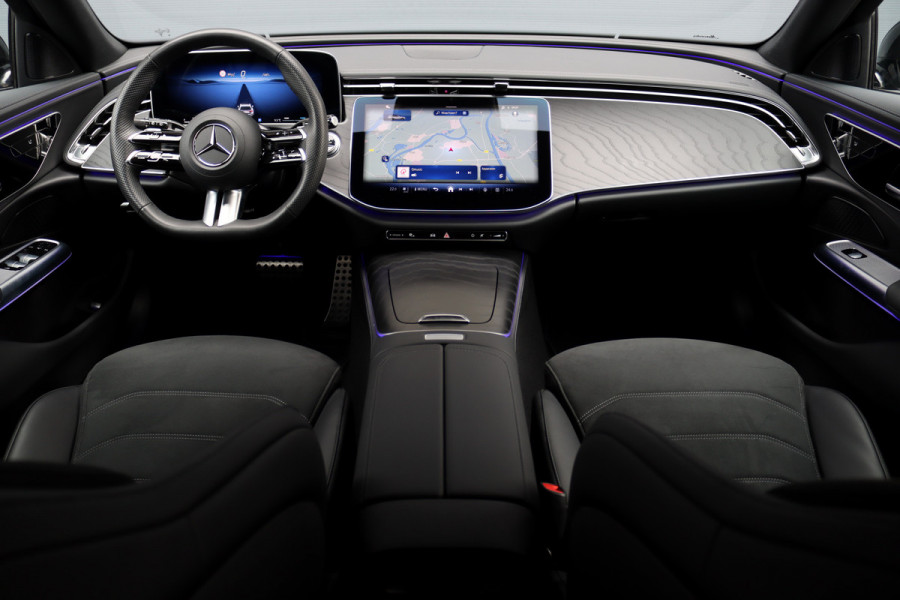 Mercedes-Benz E-Klasse Estate 200 AMG Line Aut9 | Distronic Pro | Trekhaak | Verwarmd Stuurwiel | Camera | Keyless Go | High Perf. LED | Zitcomfortpakket | Nightpakket |