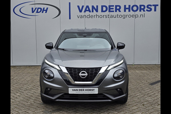 Nissan Juke 1.0-114 pk DIG-T N-Connecta -NIEUWSTE MODEL- Maar liefst ruim €. 11.000,- VOORDEEL: van €. 37.250,- voor €. 25.895,-  ! Slechts 2.800km ! Navigatie, Climate cntrl, Cruise Cntrl, Lane Assist. Metallic lak, LM wielen, Stoel-, stuur- en voorraamverw., Keyless