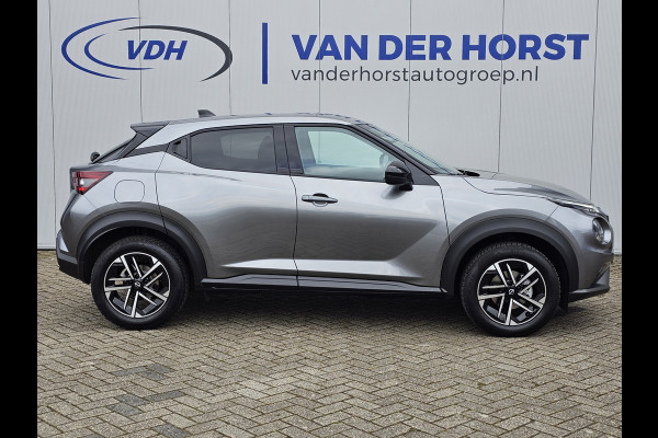 Nissan Juke 1.0-114 pk DIG-T N-Connecta -NIEUWSTE MODEL- Maar liefst ruim €. 11.000,- VOORDEEL: van €. 37.250,- voor €. 25.895,-  ! Slechts 2.800km ! Navigatie, Climate cntrl, Cruise Cntrl, Lane Assist. Metallic lak, LM wielen, Stoel-, stuur- en voorraamverw., Keyless