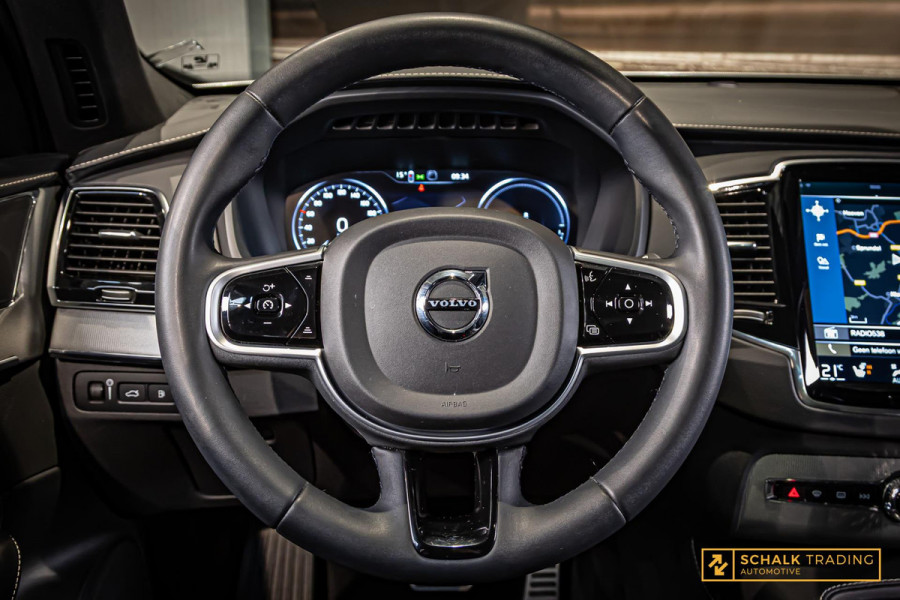 Volvo XC90 2.0 T8 Recharge AWD R-Design|7p|Cam|E-stoel|Pano